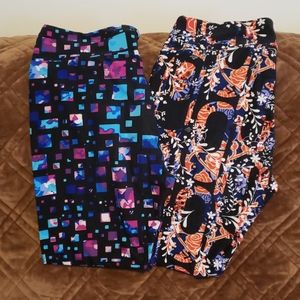 LulaRoe Leggings- 2 Pair